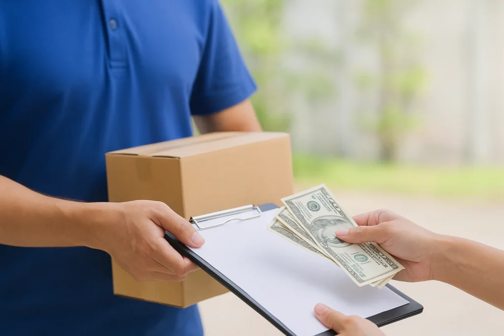 cash on delivery Orderzup